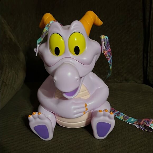 Disney Epcot Festival Of The Arts Figment Pavilion Popcorn Buckets 50th - Picture 1 of 8